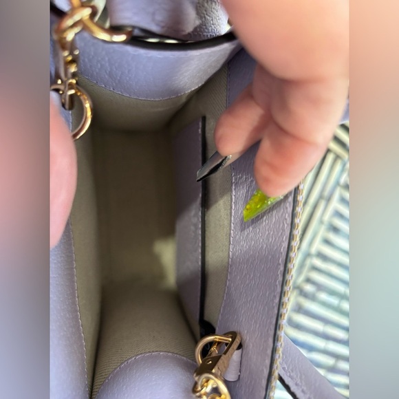 Authentic Gucci Purple and Beige mini jumbo GG canvas CrossbodyRetails$2500 - Picture 5 of 10